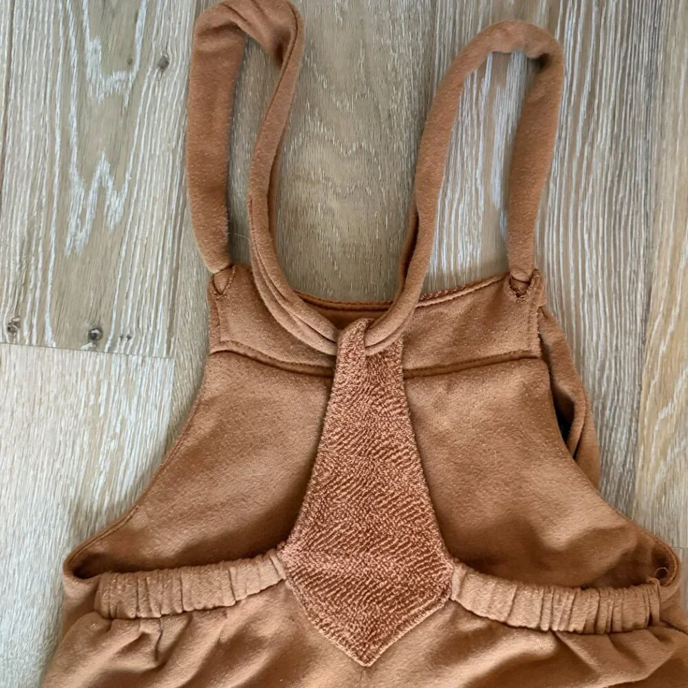 Bucket List - Burnt Orange/Rust Wide Leg Jumpsuit - Size S - Picture 8 of 9